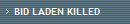 BID LADEN KILLED